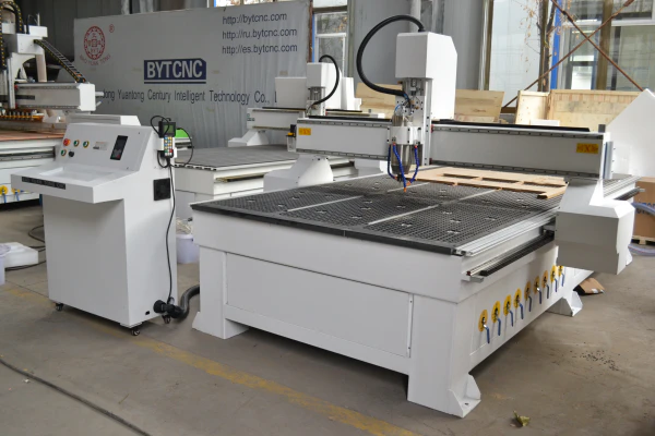 CNC router in factory